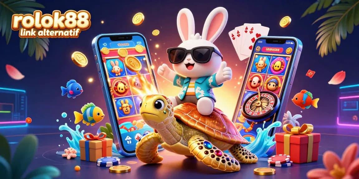 Play exciting games with rokok88 link alternatif, featuring lucky rabbit and vibrant casino themes.