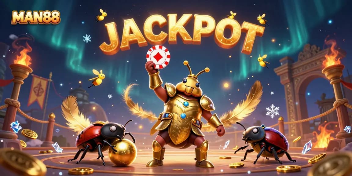 Experience thrilling wins at MAN88 with exciting jackpots and vibrant game elements.