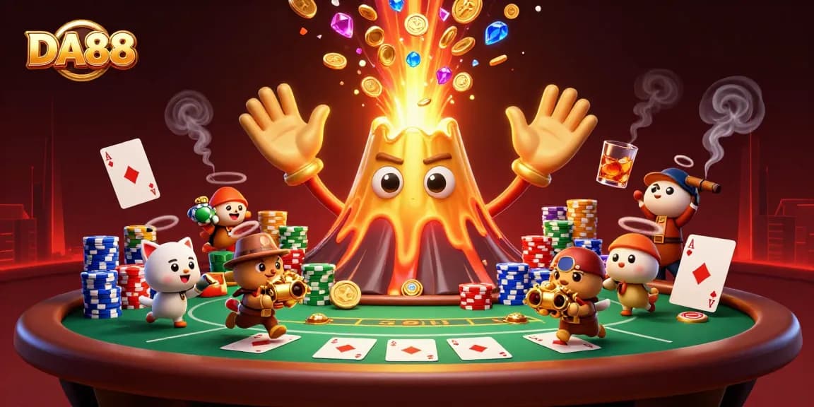 Experience unparalleled excitement at DA88 poker tables with thrilling wins and extravagant treasures.