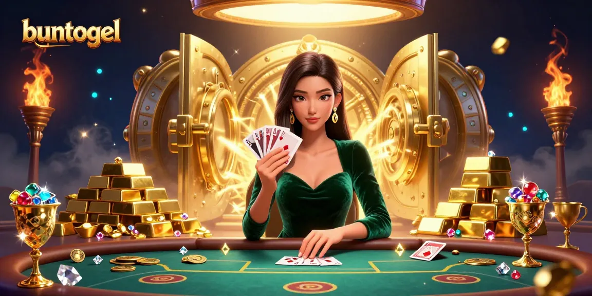 Experience the thrill of playing at buntogel with our stunning poker scene in a luxurious setting.