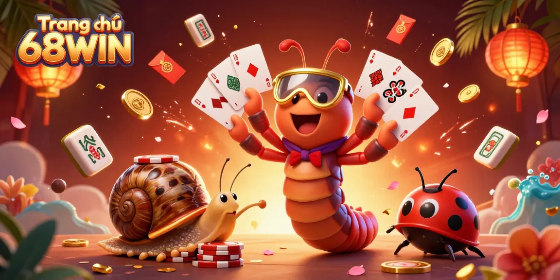 Experience thrilling gameplay at Trang chủ 68WIN with lively characters and dynamic casino action.