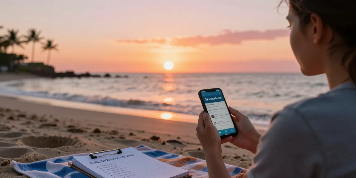 Person contemplating how can you get rid of a timeshare during a peaceful beach sunset.