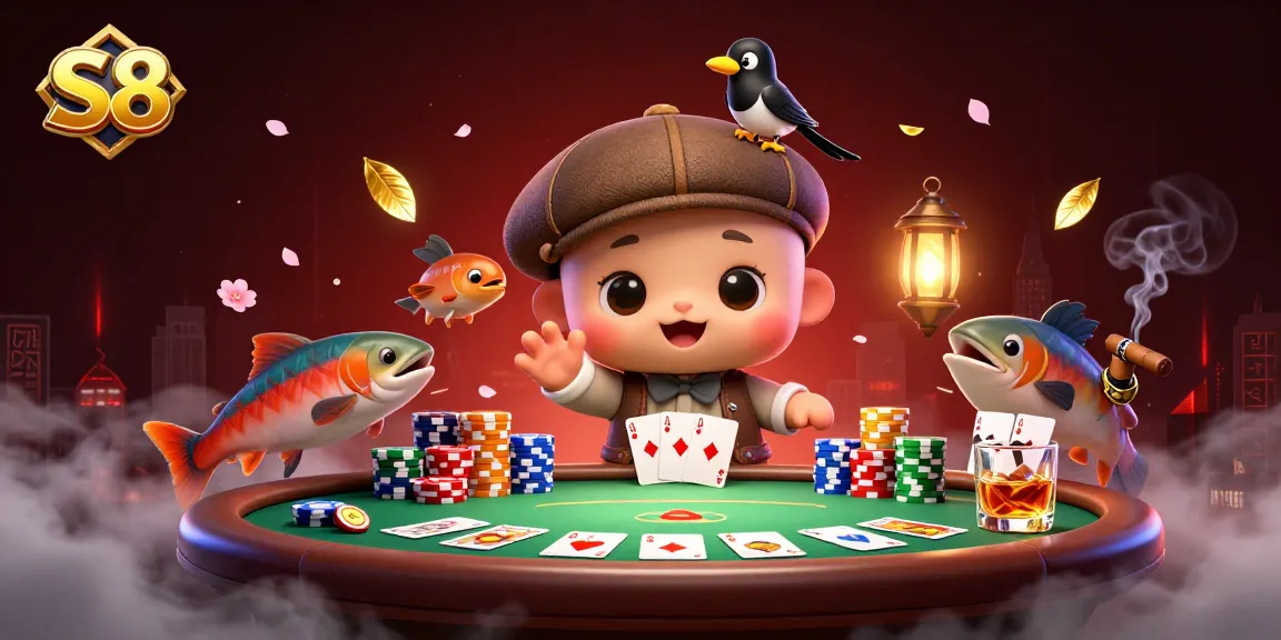 S8 transforms 2026 gambling with exhilarating poker tables and rich gaming visuals.