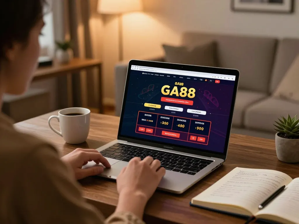 Engaging gameplay on GA88's online casino interface showcasing strategic betting options in a stylish setting.