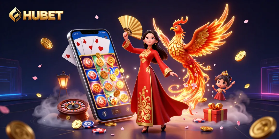 HUBET invites players to engage in immersive casino games with vibrant slot visuals and exciting action.