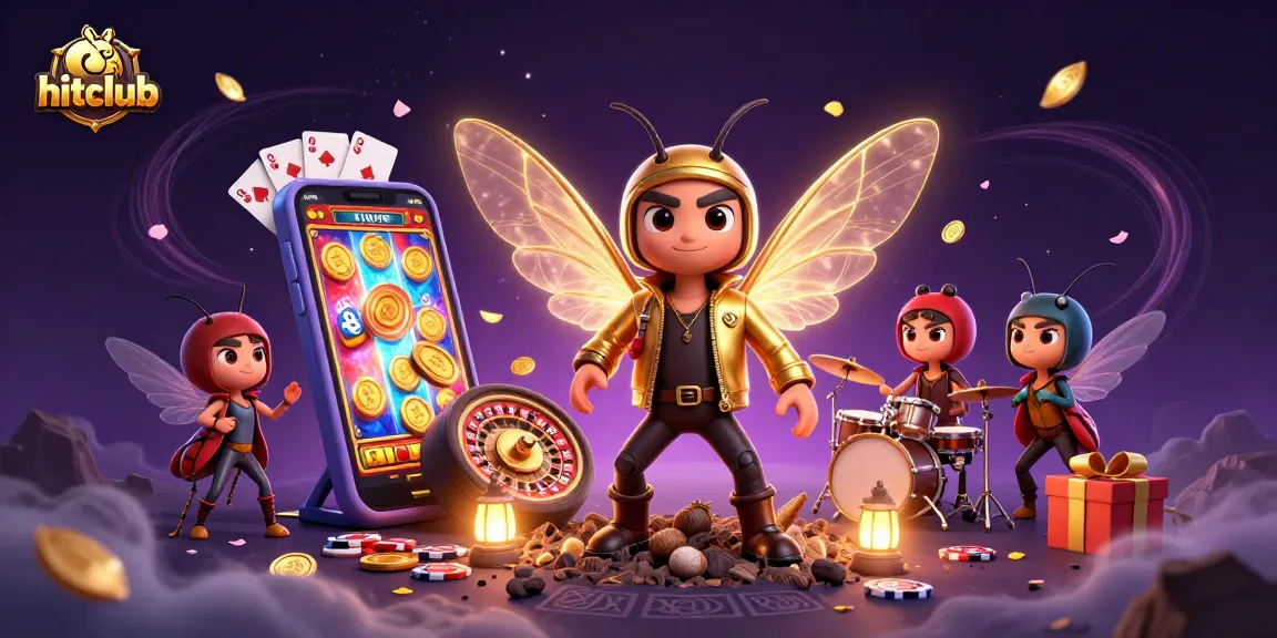 Experience hitclub's thrilling slot games with vibrant 3D characters and dynamic elements.