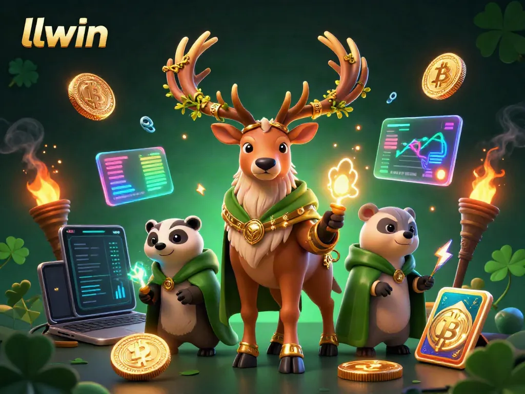 Experience thrilling wins with llwin in this vibrant mystical casino scene.
