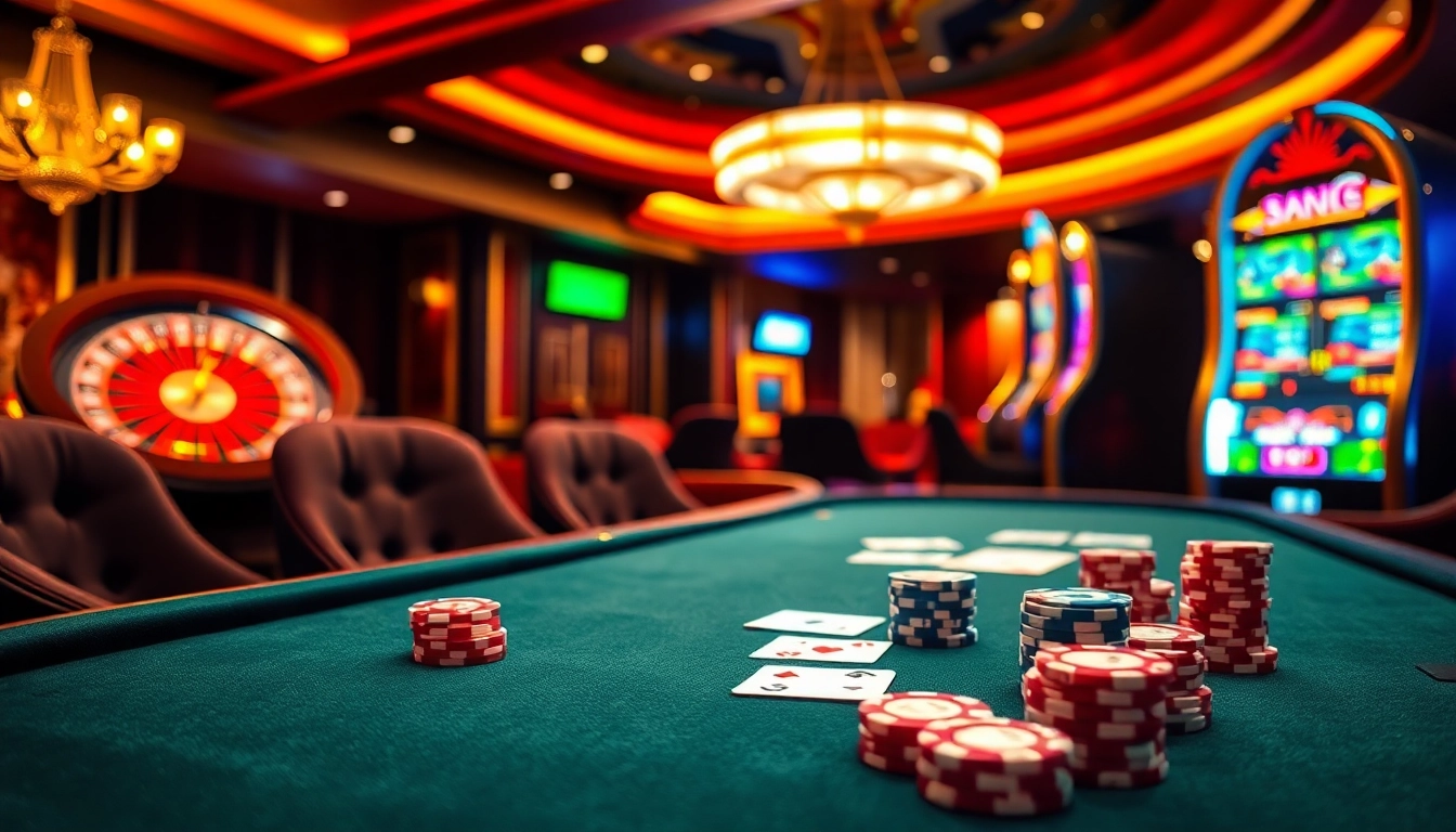 Experience the thrill of gambling at https://8kkbet.com/ with luxurious tables and vibrant slot machines.