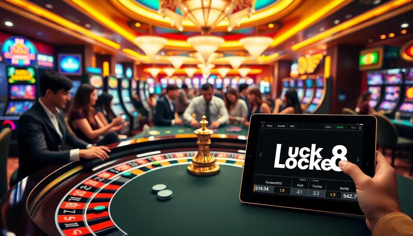 Experience luxury and excitement at https://luck8.locker/ with thrilling casino action and games.
