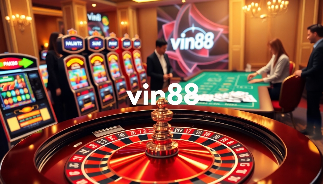 Experience the excitement of vin88 with vibrant casino games and professional players.