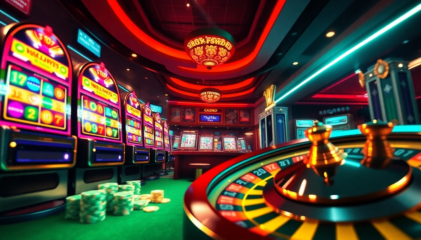 Nổ Hũ Miễn Phí vibrant online slot machines enticing players with exciting gameplay