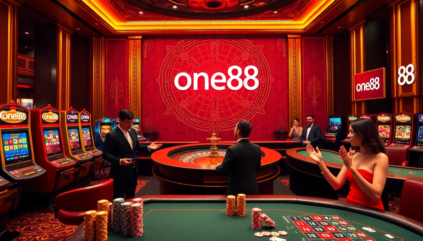 Experience exhilarating casino action at one88 with roulette, slots, and poker games.
