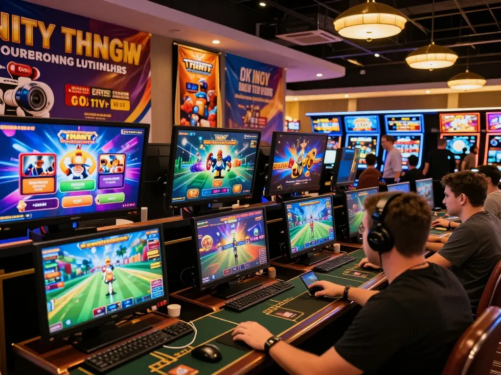 Exciting gaming paradise with players exploring link tải go88 mới nhất for thrilling rewards.