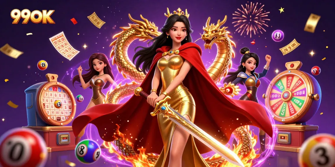 Experience thrilling gameplay with 99OK's captivating casino adventures and vibrant lottery elements.