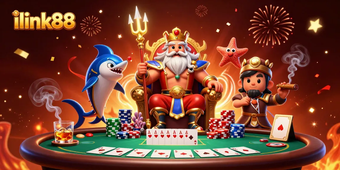 Experience thrilling gameplay at ilink88 with vibrant poker action and opulent casino atmosphere.