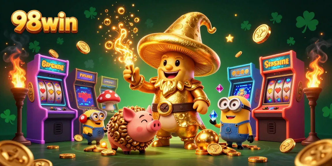 Experience thrilling adventures with 98win in a captivating, vibrant casino world.