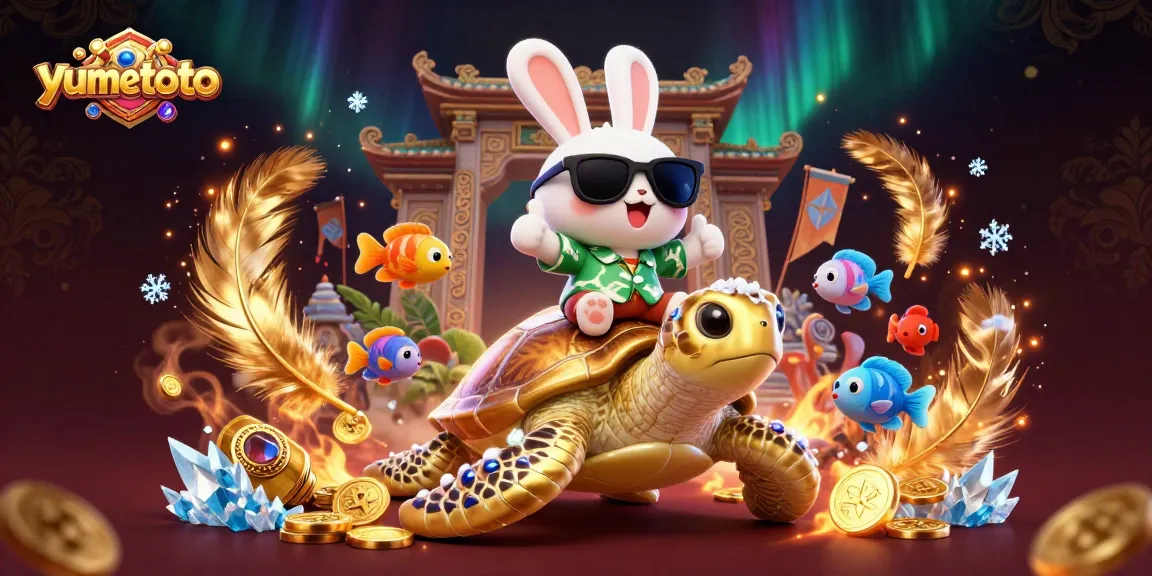 Join the excitement of yumetoto games with vibrant scenes of luck and winning moments.