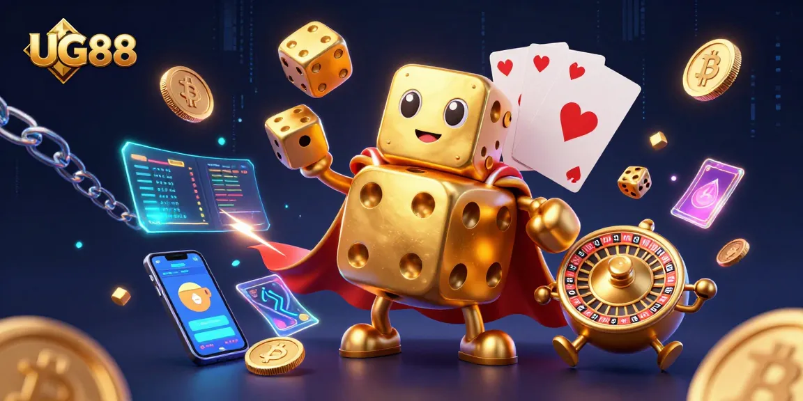 Spin the golden dice and win big at UG88 with exciting casino game elements!